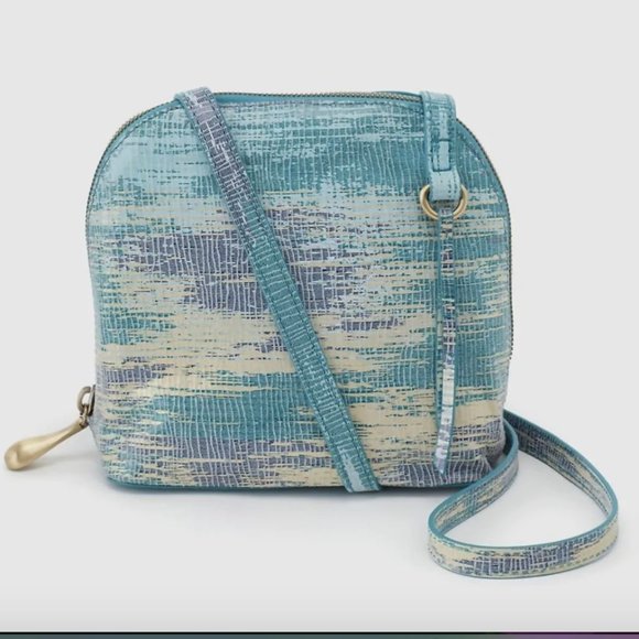 Hobo INTERNATIONAL - Nash Small Crossbody In Cracked Glass NWT - Picture 1 of 3
